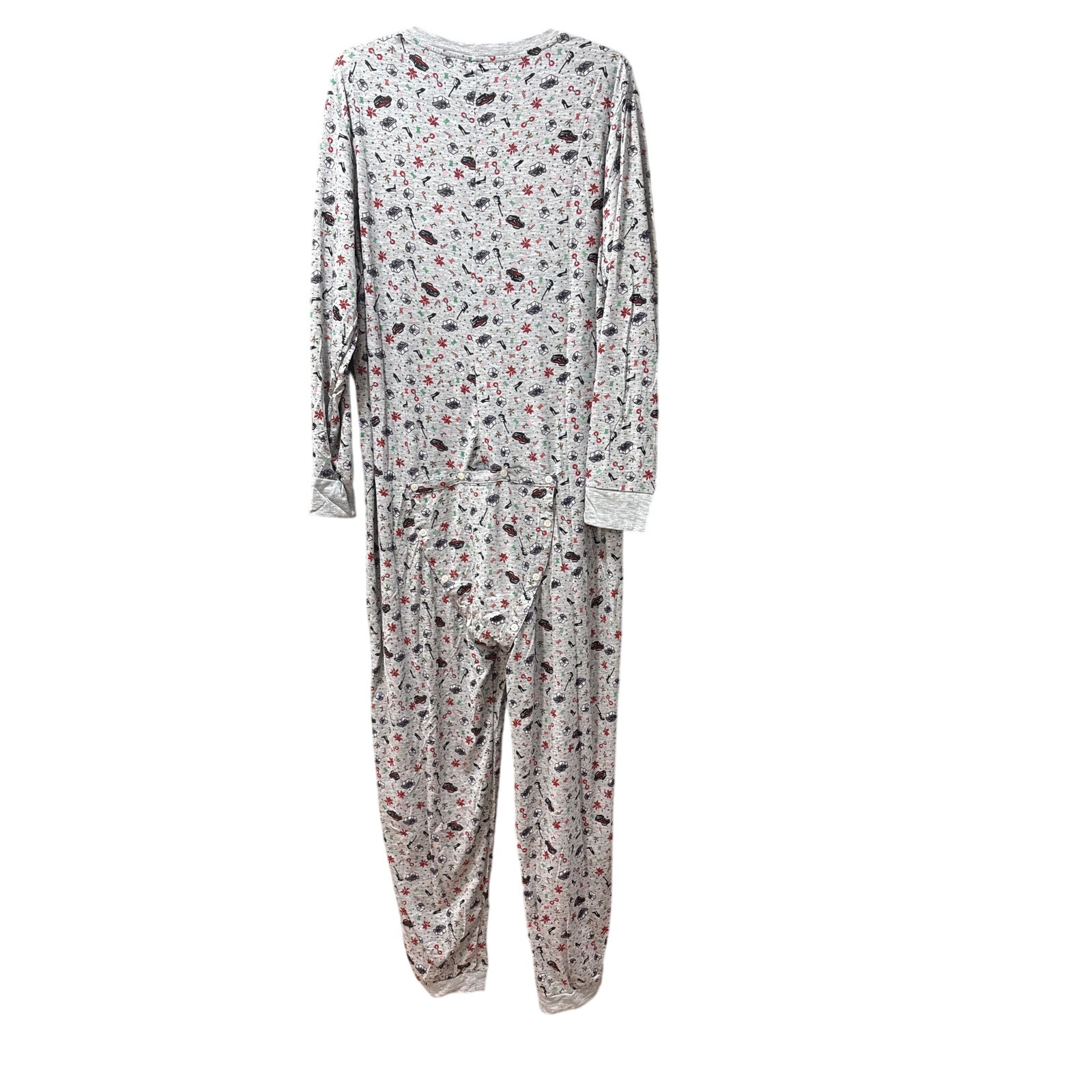 Savage X Fenty Men Open Back Onesie Loungewear Sleepwear - Medium - Multi Color — image 8 of 8